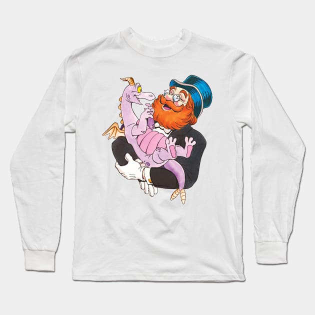 Dreamfinder and Figment Long Sleeve T-Shirt by Mouse Magic with John and Joie